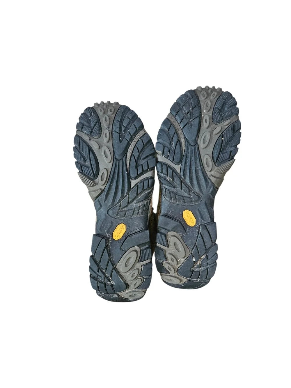 Merrell Brown and Black Men's Mid-Height Hiking Boots